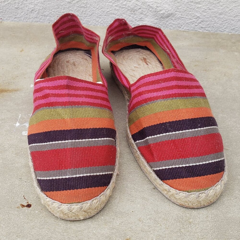 striped Artisanat Francais espadrilles